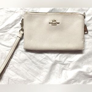 White Coach Wristlet